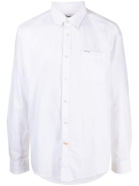 Barbour chest-pocket button-up shirt 