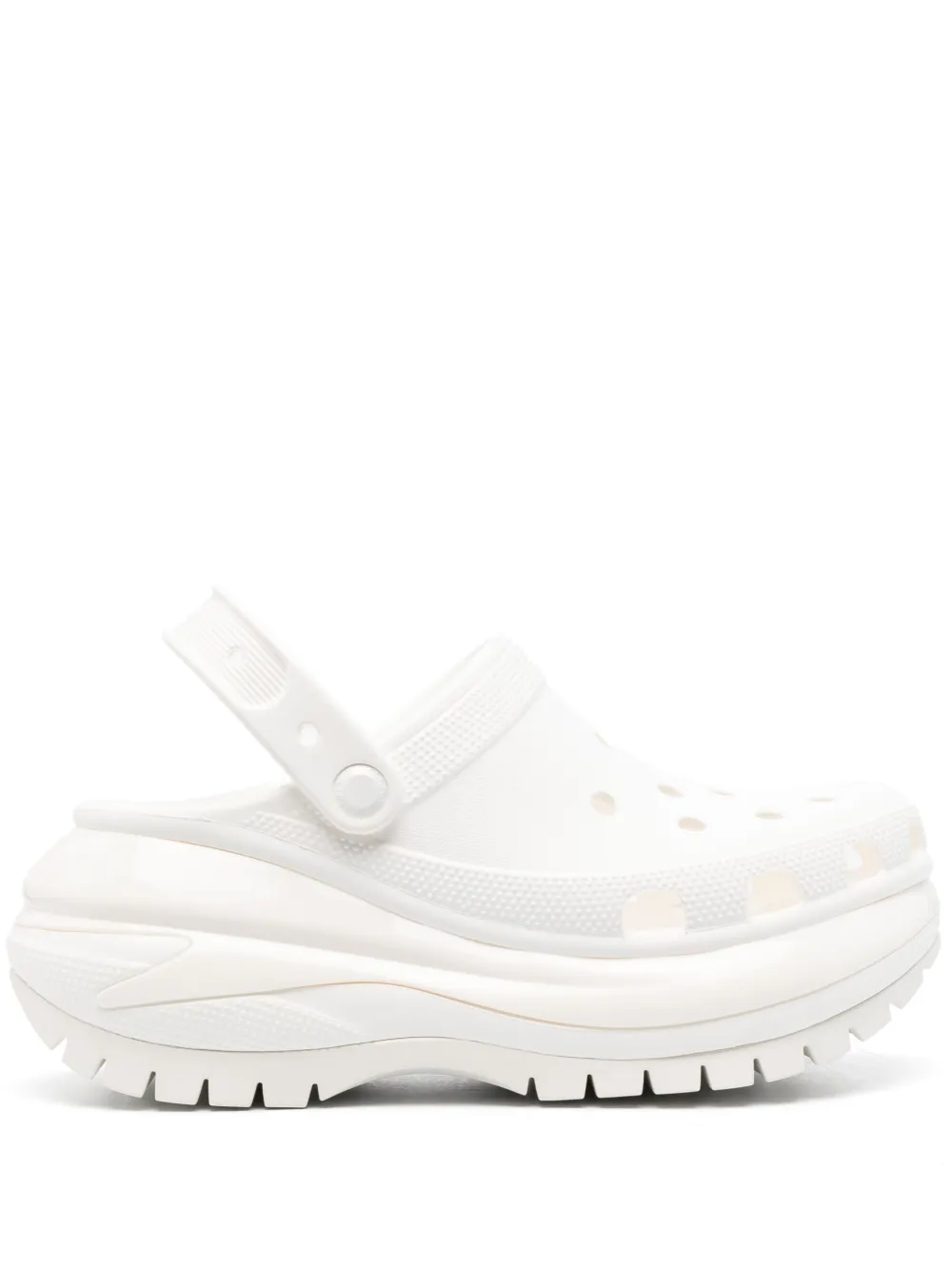 Crocs Mega Crush 65mm サンダル - ホワイト Crocs Mega Crush 65mm サンダル - ホワイト