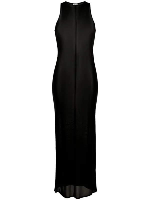 Saint Laurent Knit Maxi Dress - Farfetch