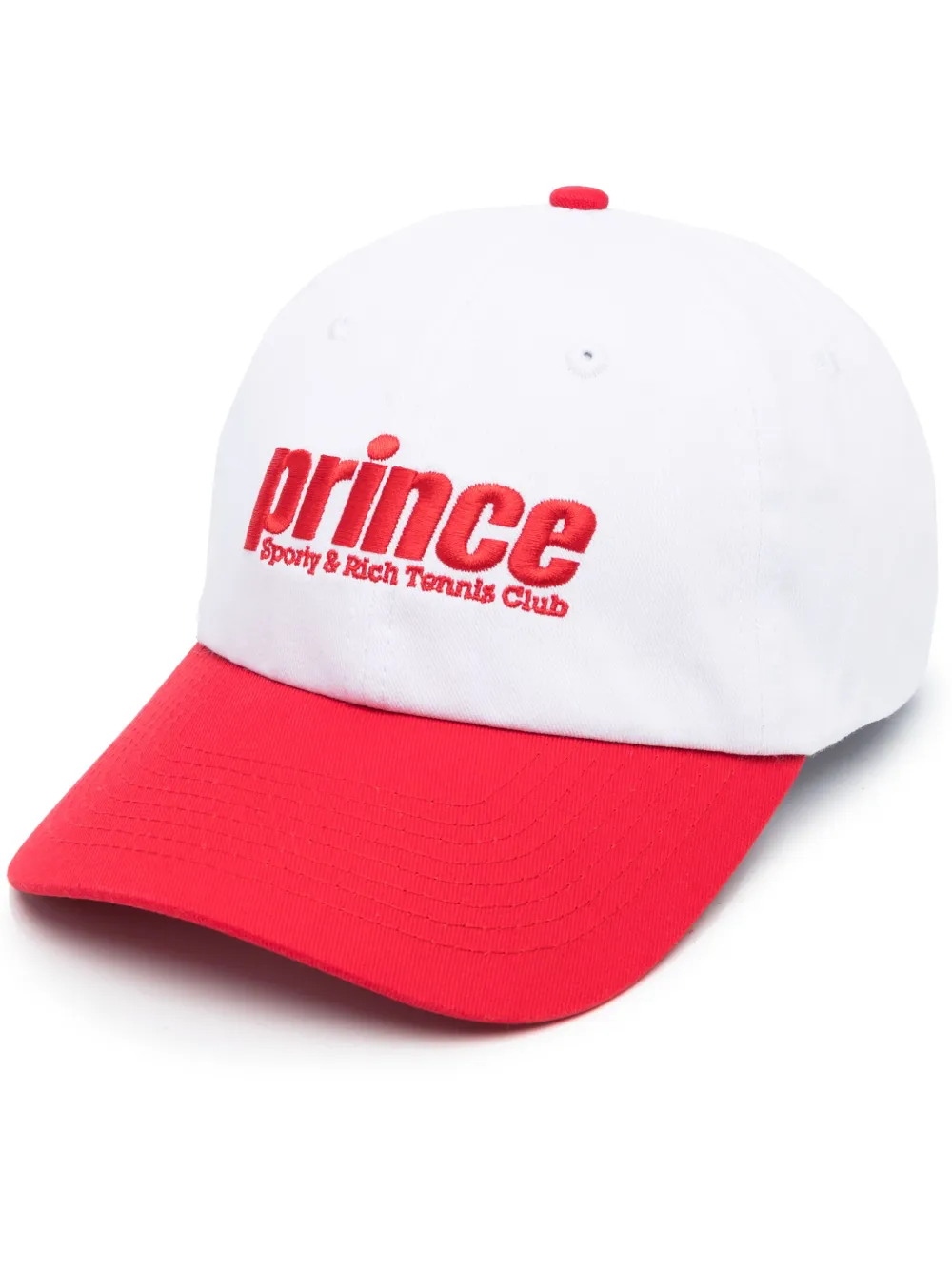 Sporty And Rich Embroidered-logo Baseball Cap In White