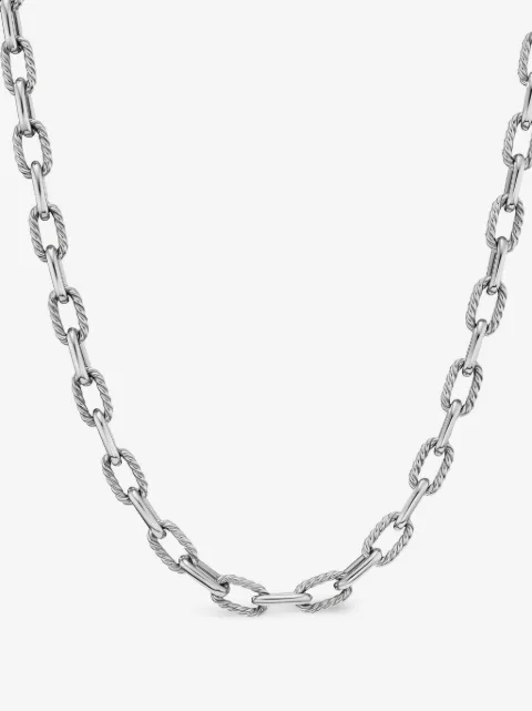 David Yurman DY 매디슨 스털링 실버 네크리스 6mm