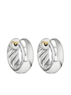 David Yurman Sterling Silver Chatelaine Pearl Stud Earrings - Farfetch