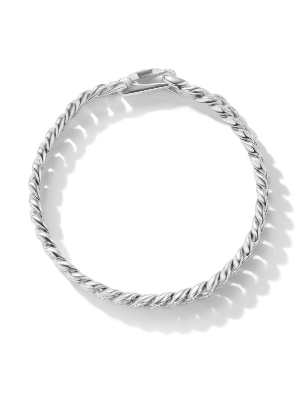 Curb chain deals bracelet silver