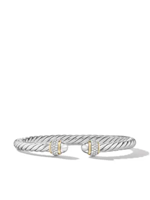 David yurman cable new arrivals bracelet with diamonds