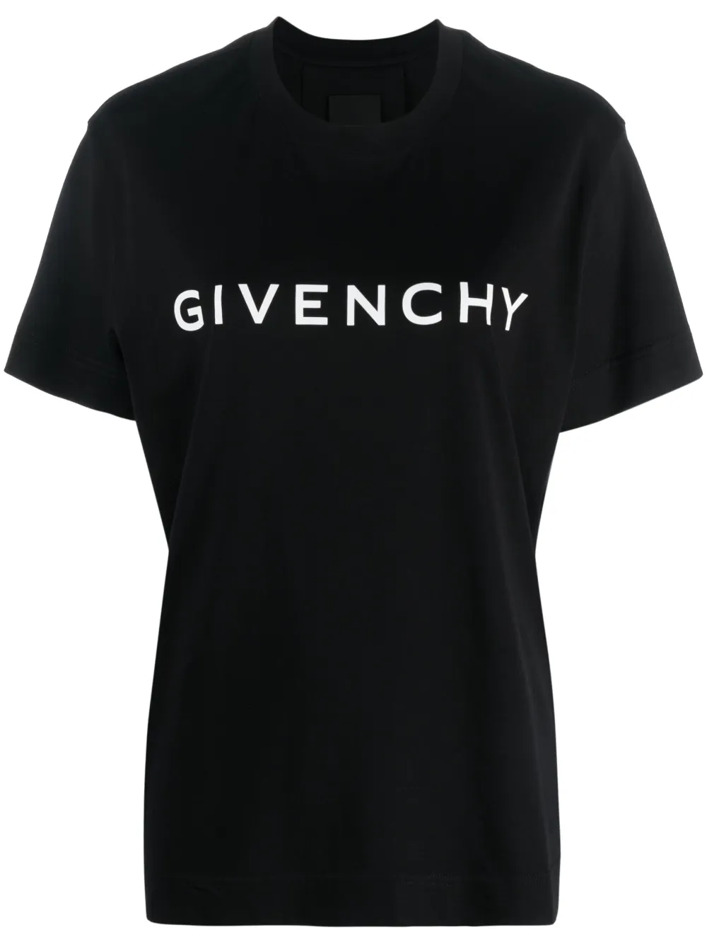 Givenchy T-shirt met logoprint Zwart