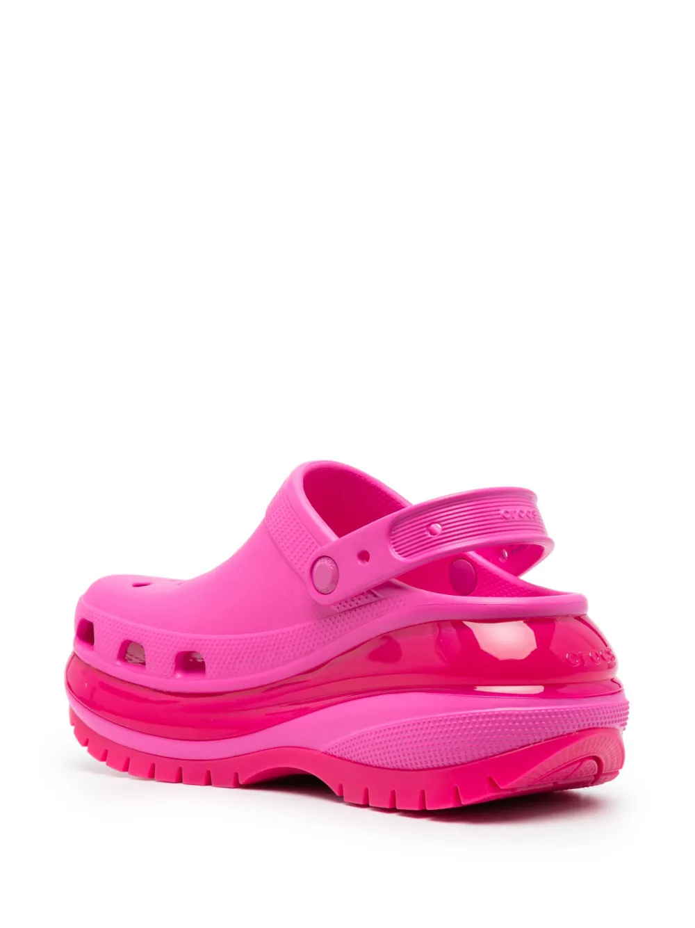 Crocs Mega Crush sandalen met plateauzool Roze