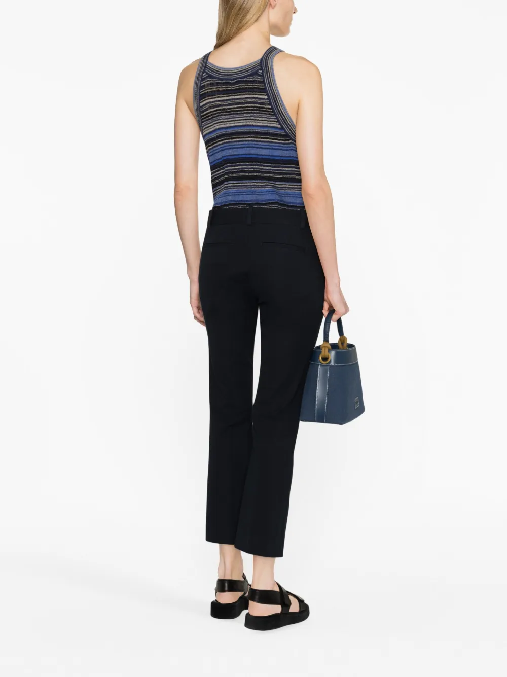 FRAME Bootcut broek Blauw