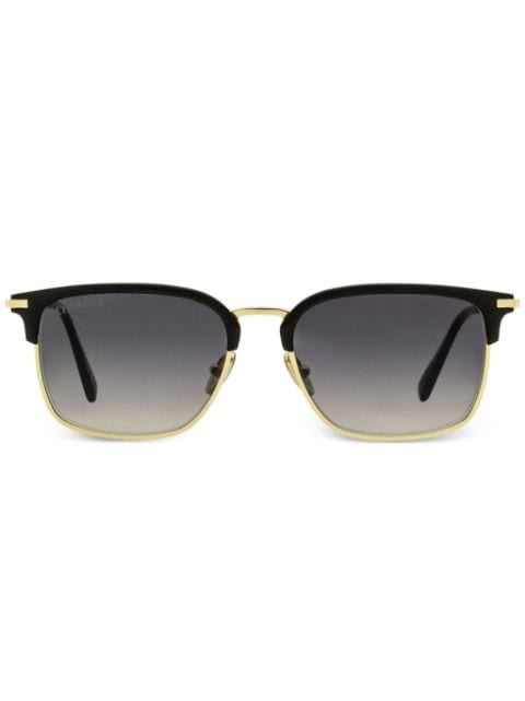 OMEGA EYEWEAR - square-frame tinted sunglasses