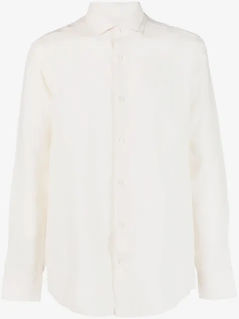 Frescobol Carioca linen long-sleeve shirt