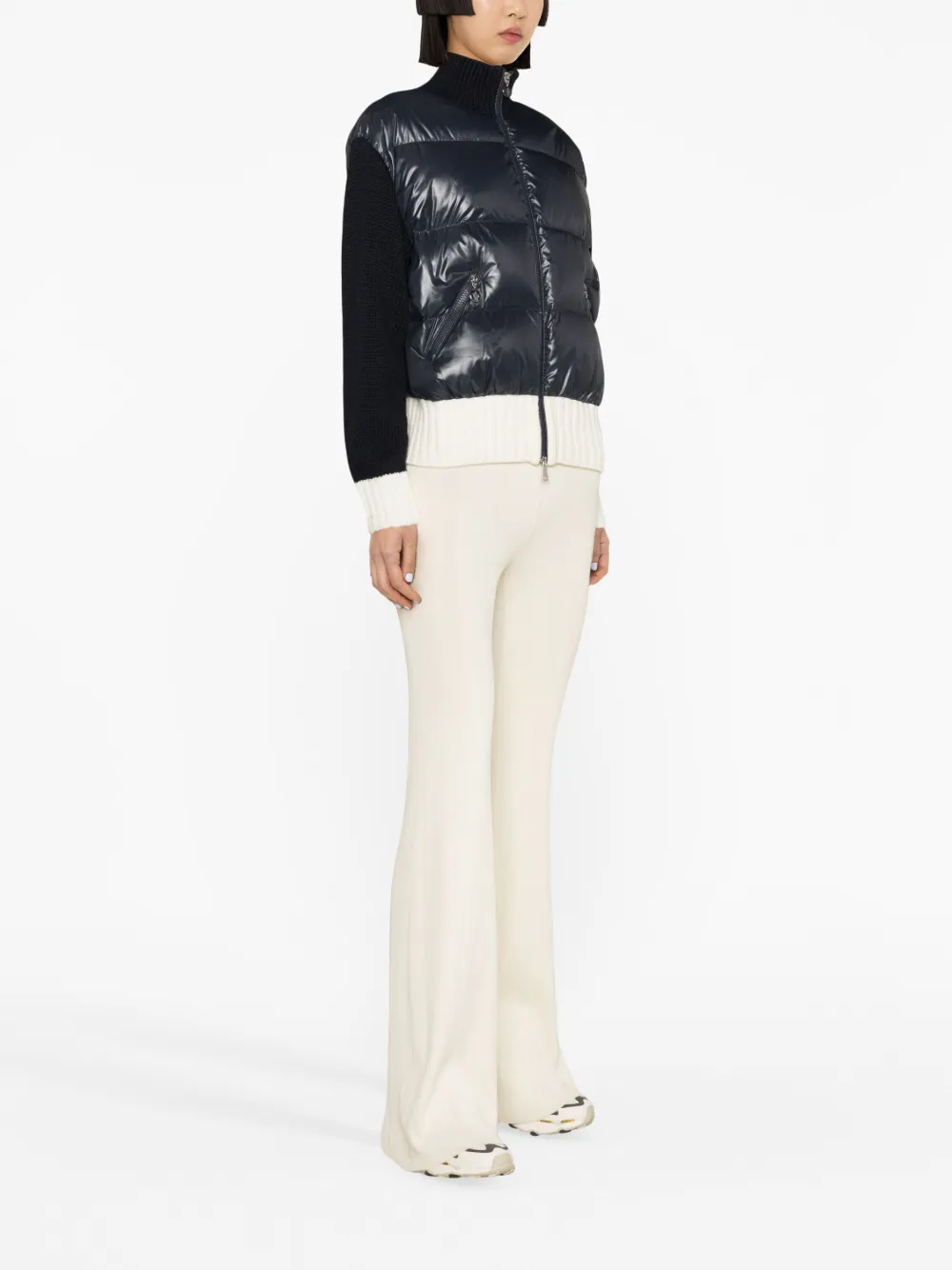Moncler Cropped Puffer Jacket - Farfetch