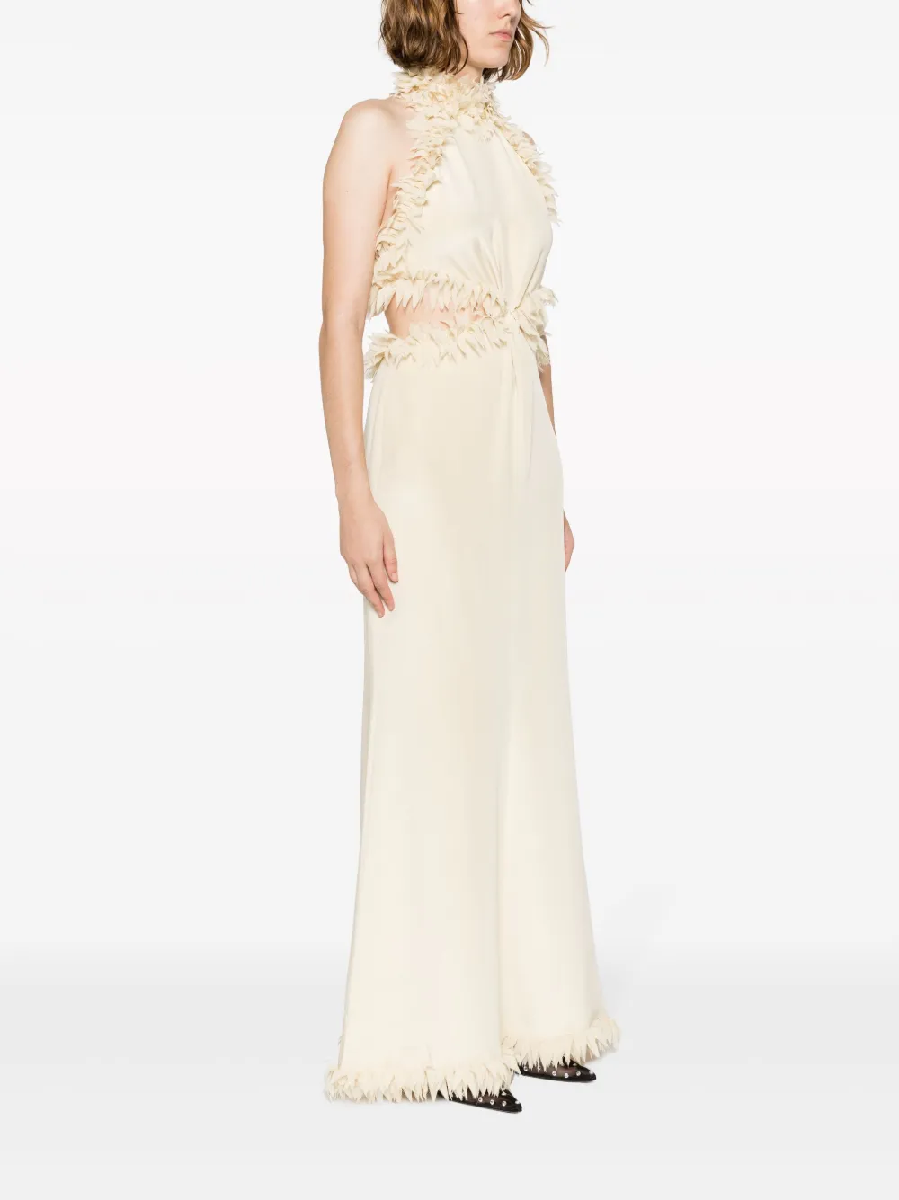 chinese dress ladies Erin Dress Sand  TOVE Studio