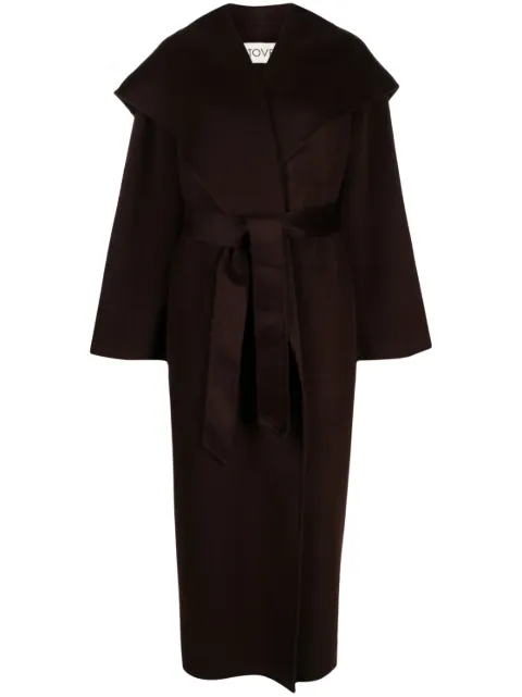 TOVE Zinnia belted coat