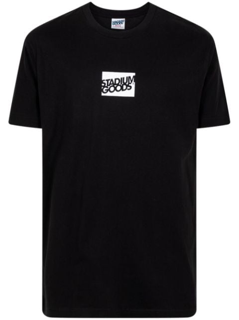 STADIUM GOODS® Boxed Tilt logo "Black" T-shirt