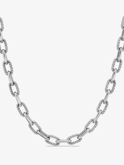 David Yurman collar de cadena DY Madison en plata de ley de 6mm