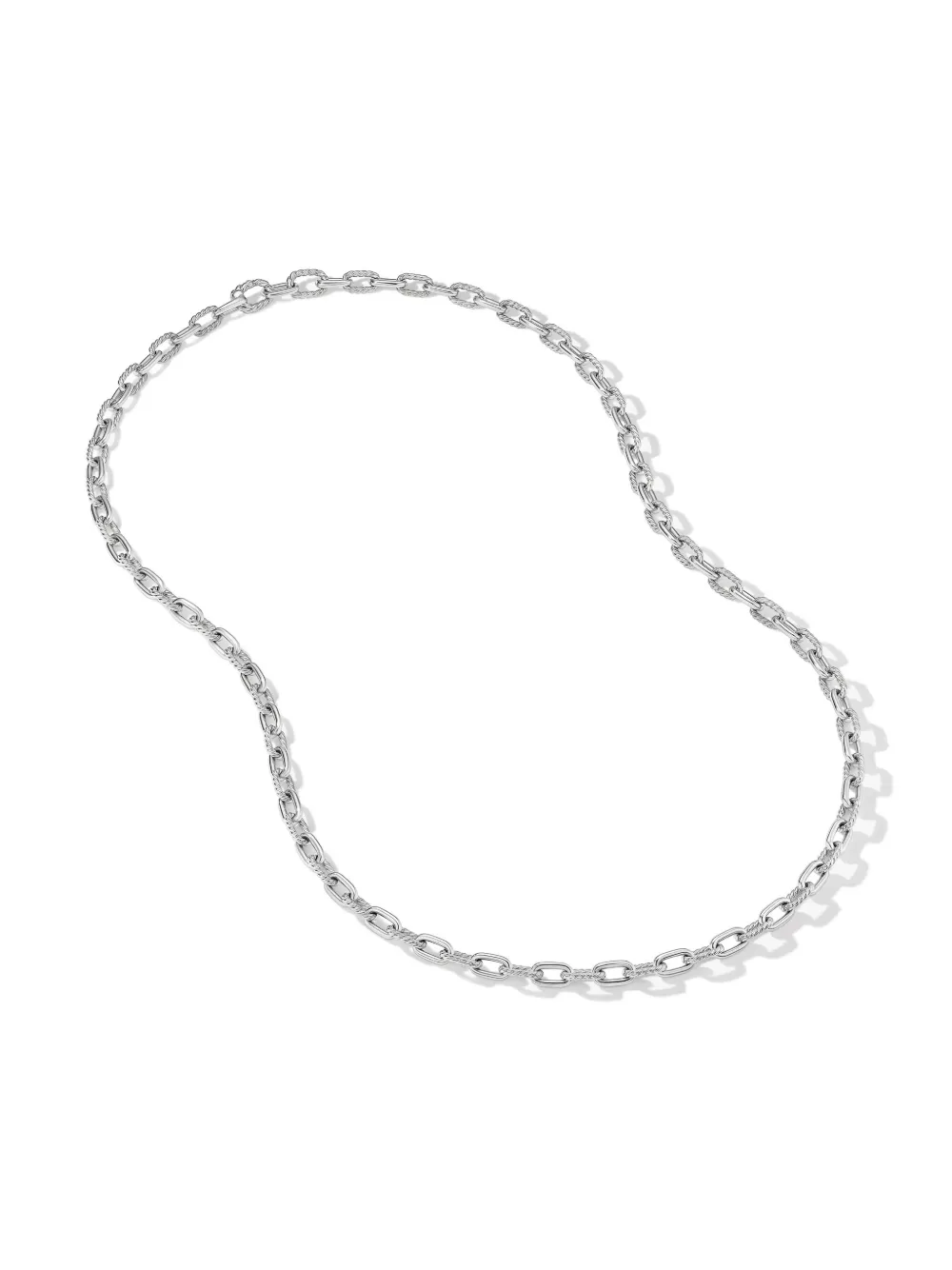 Shop David Yurman Sterling Silver Madison Chain Necklace