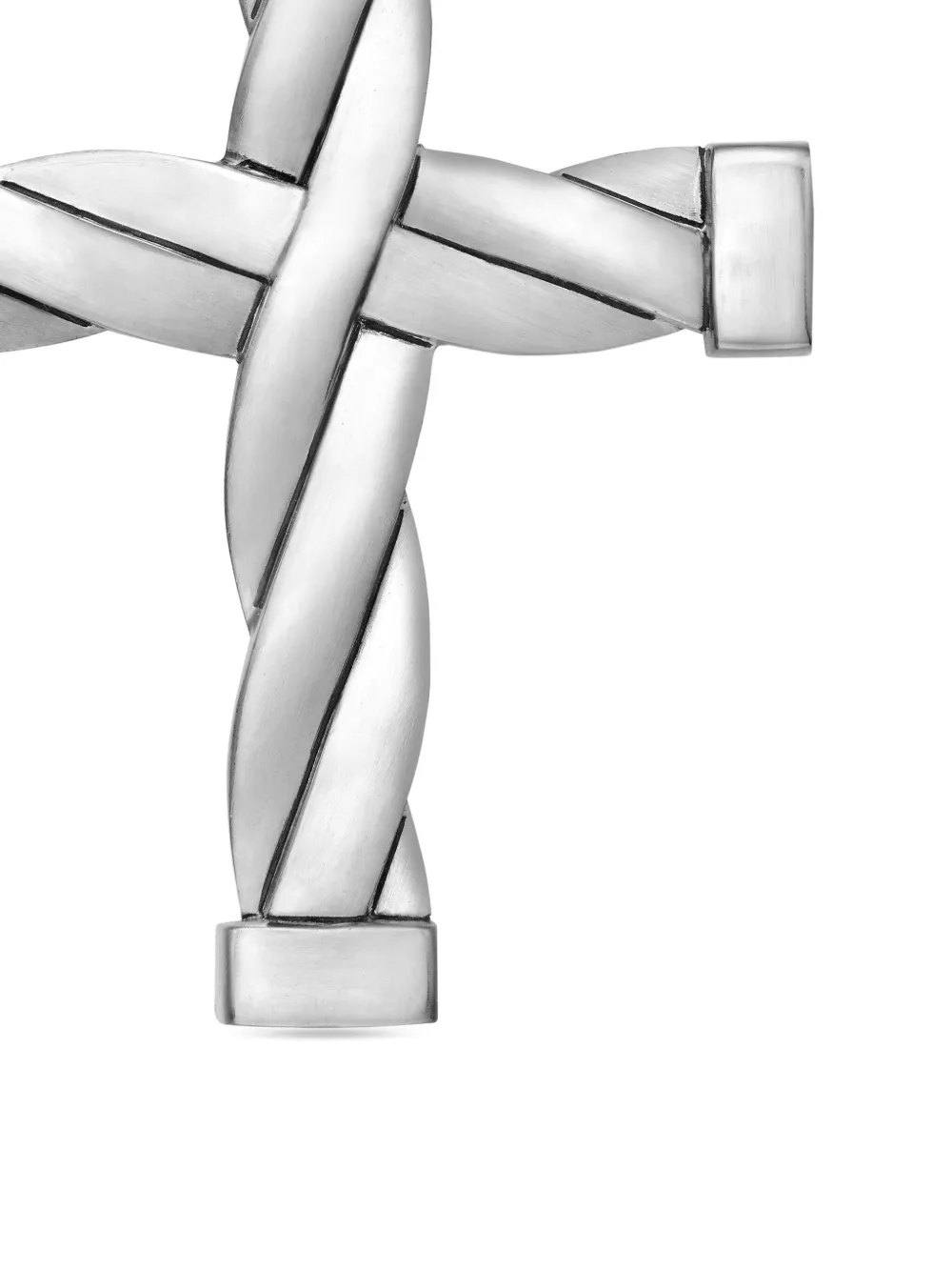 Sterling Silver Dy Helios Cross Pendant (48mm)