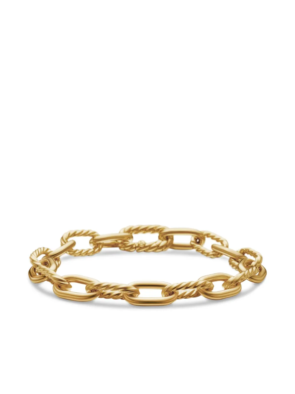 David Yurman DY Madison チェーンブレスレット 8.5mm 18Kイエローゴールド - ゴールドトーン David Yurman DY Madison チェーンブレスレット 8.5mm 18Kイエローゴールド - ゴールドトーン
