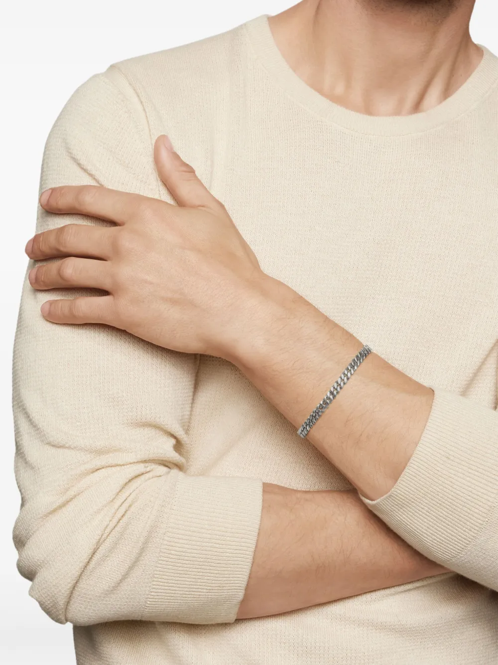David Yurman 纯银 Curb Chain 手链（6毫米） | Image 2