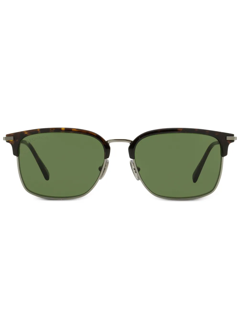 square-frame tinted sunglasses