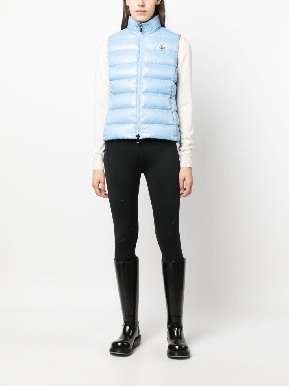 Image 2 of Moncler Ghany padded down gilet