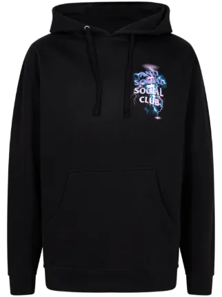 Anti social club zip up hoodie sale