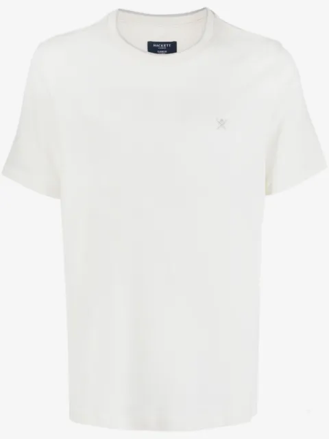 Hackett London t-shirt en coton à logo brodé 