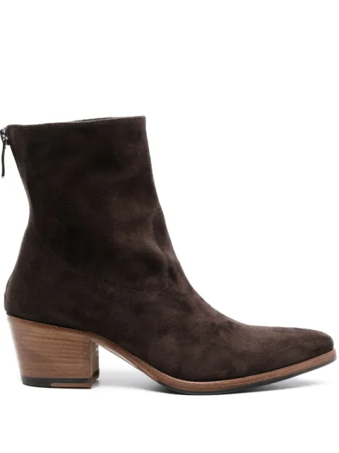 Alberto Fasciani 60mm suede leather boots