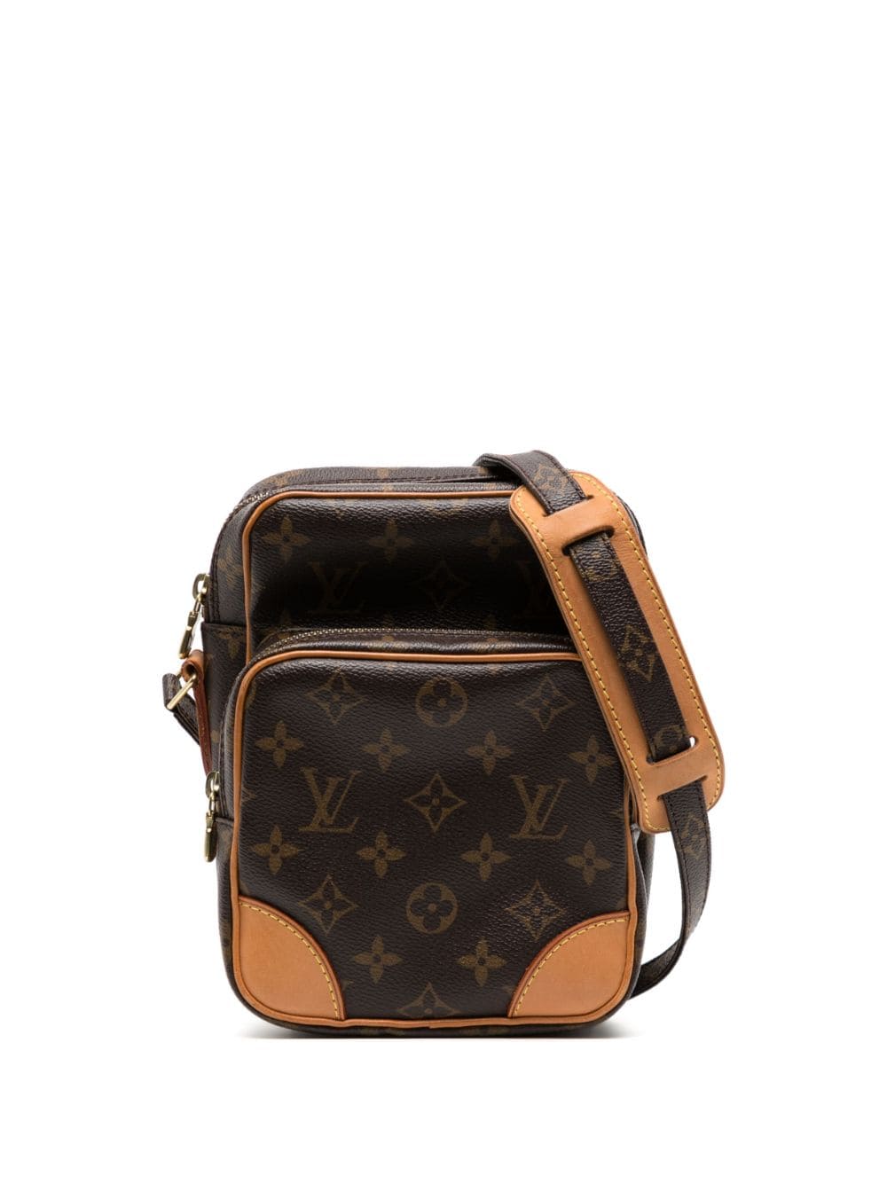 Pre-owned Louis Vuitton 2011  Amazon Shoulder Bag In Brown