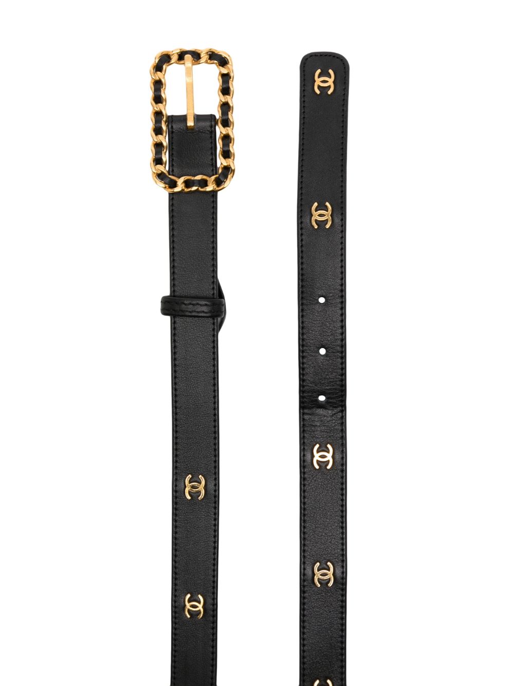 Chanel Belts Black Leather ref.469387 - Joli Closet