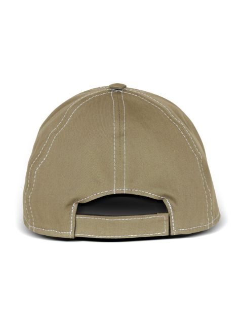 logo-print cotton cap