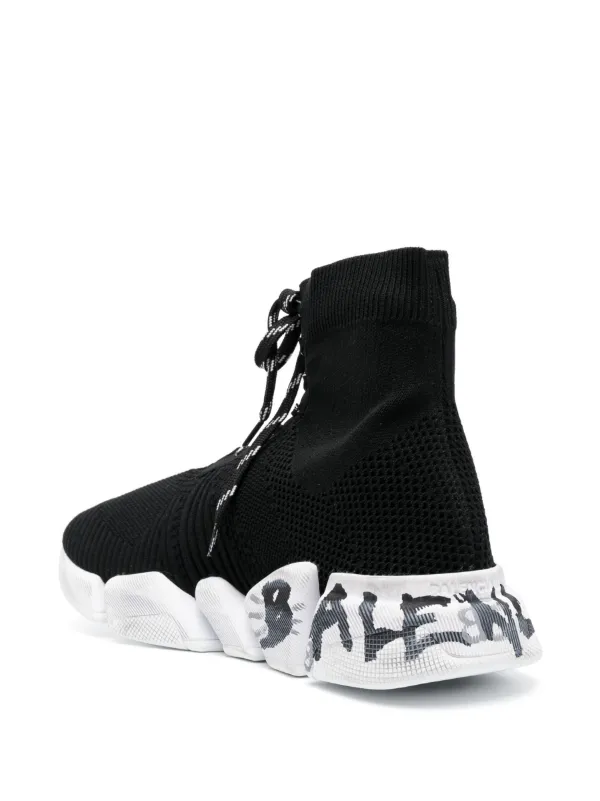●送料込●BALENCIAGA●SPEED 2.0 GRAFFITI スニーカー 0400018149615_BLACKWHITE?wid=