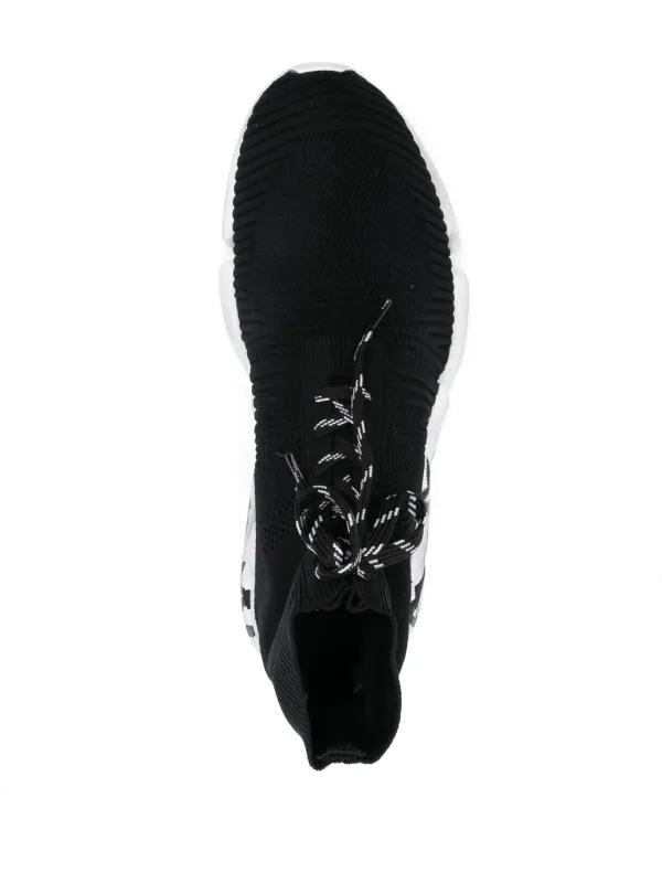 ☆人気☆【BALENCIAGA】☆SPEED GRAFFITI SNEAKER スニーカー☆ Balenciaga Speed 2.0 Lace-Up Graffiti Recycled Knit Sneakers