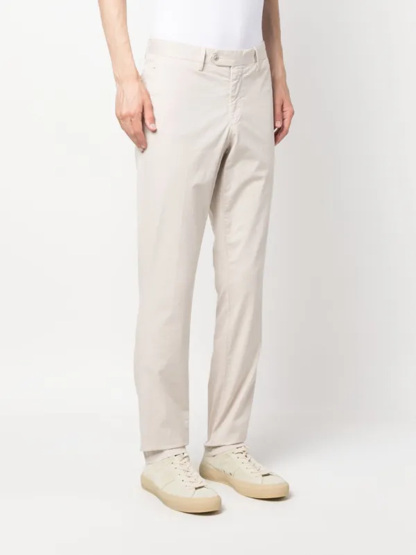 Hackett slim-cut stretch-cotton Chinos | Neutrals | FARFETCH SG
