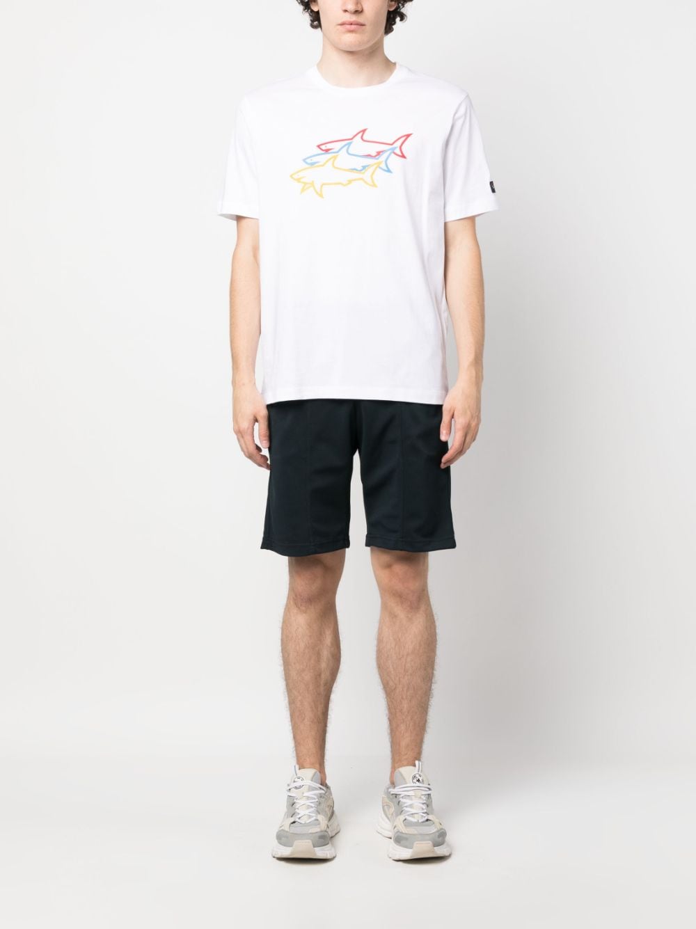 Paul & Shark T-shirt met print - Wit