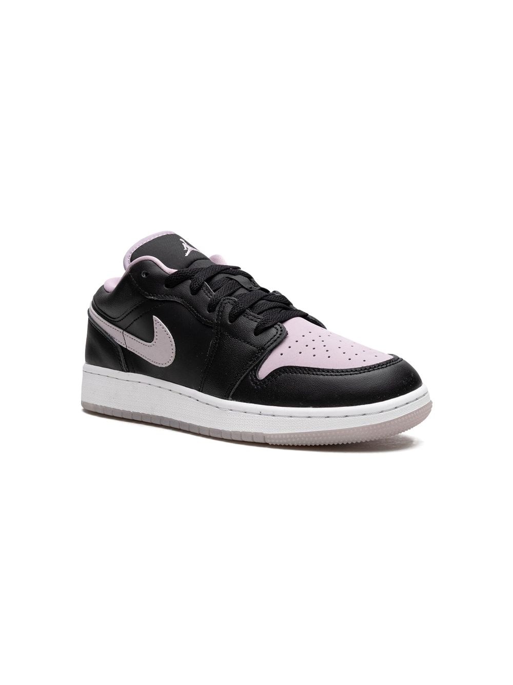 Jordan Kids' Air  1 Low "black Iced Lilac" Sneakers