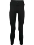 TEAM WANG design logo-print leggings - Black