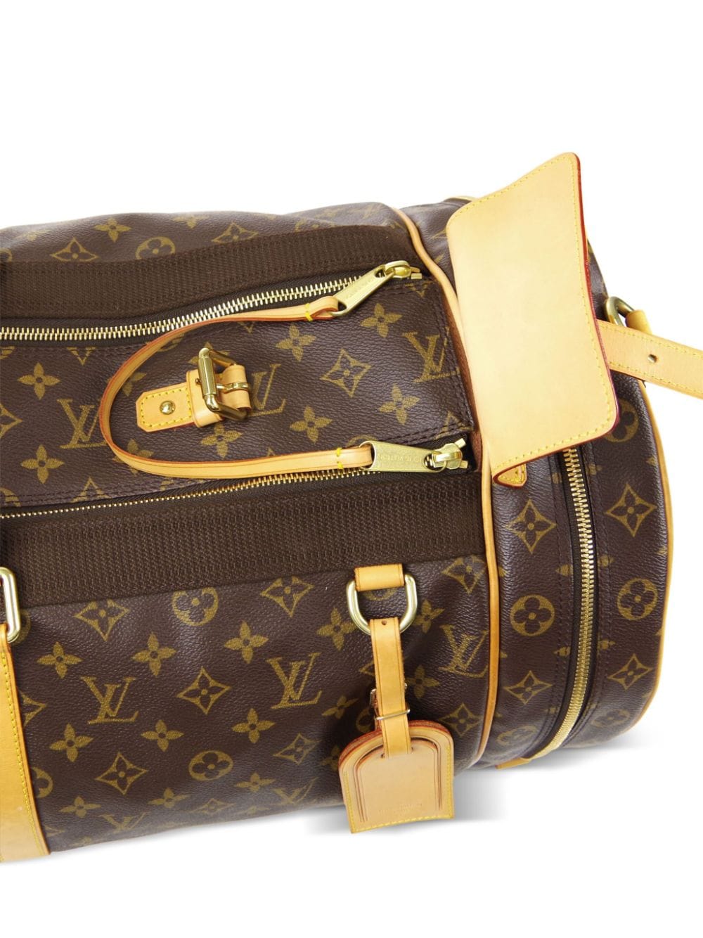 Louis Vuitton 2004 Pre-owned Monogram side-compartments Duffle Bag - Brown
