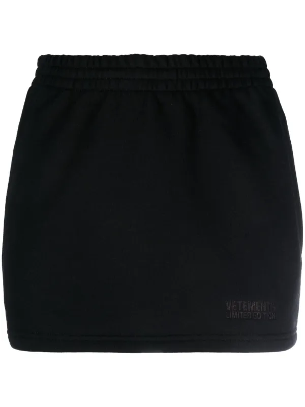 【VETEMENTS】ミニスカート VETEMENTS ミニスカート | ブラック | FARFETCH JP