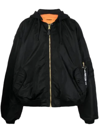 VETEMENTS Oversize Bomber Jacket - Farfetch