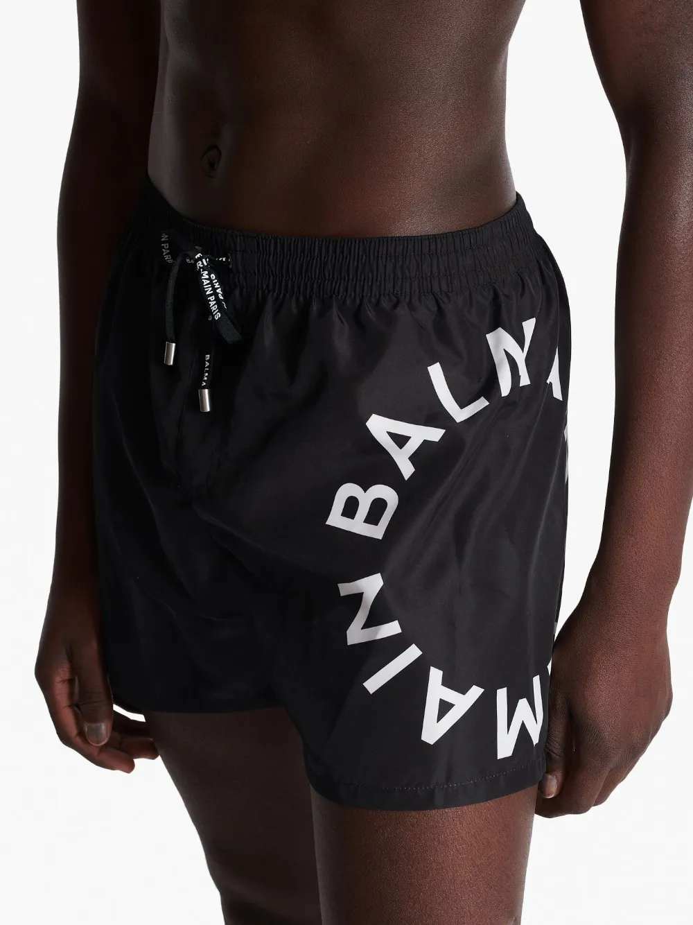 Balmain logoprint Swim Shorts Farfetch
