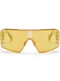 Balmain Eyewear Le Masque tinted sunglasses - Yellow