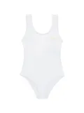 Balmain Kids logo-motif swimsuit - White