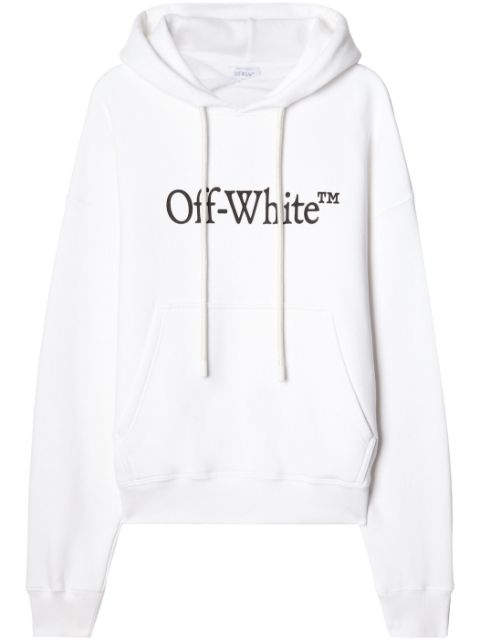 Off-White Big Bookish Skate cotton hoodie Men