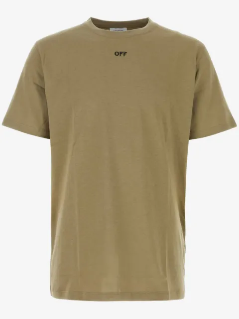 Off-White Off Stitch cotton T-shirt