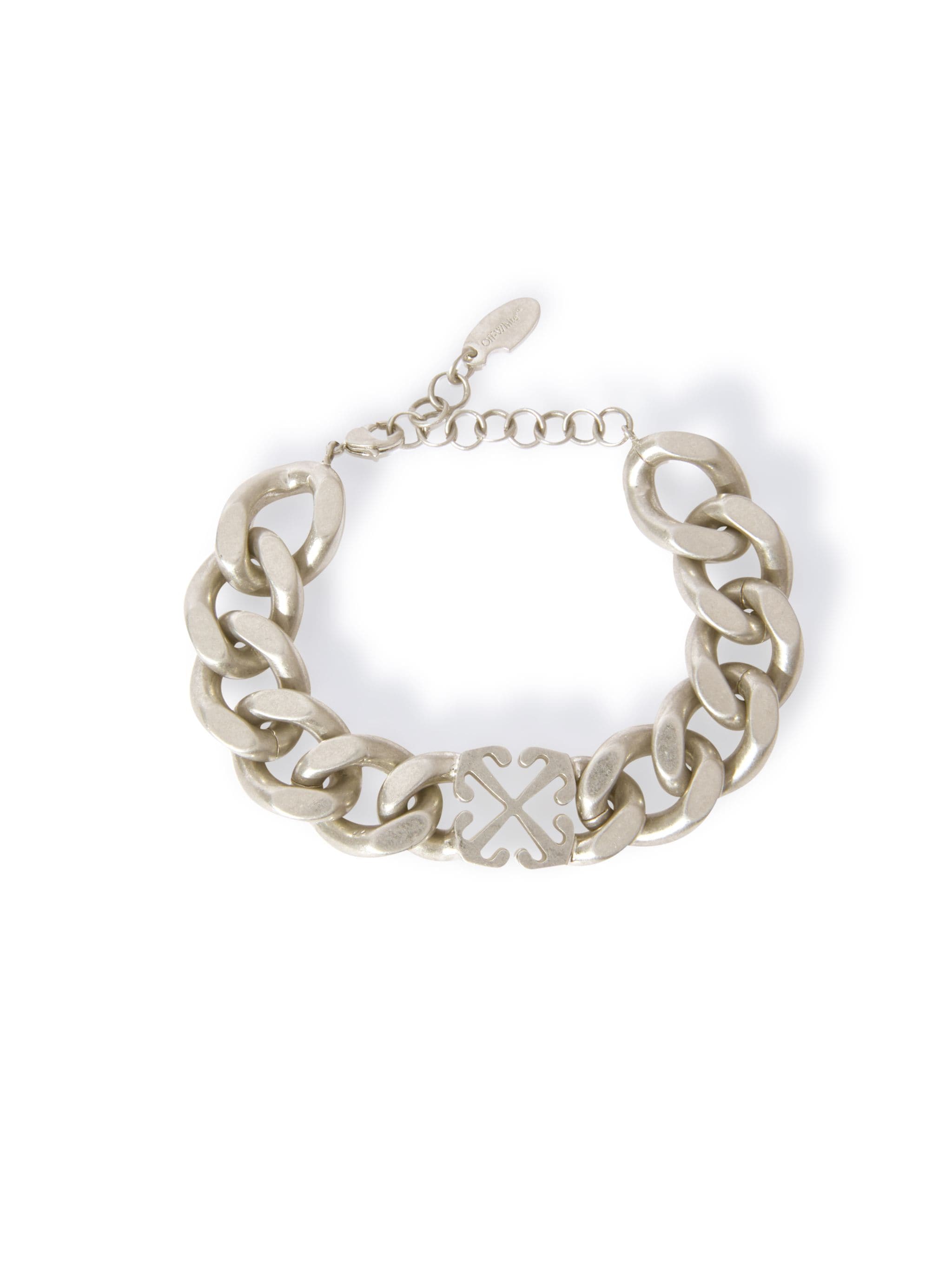 Off-White Bookish Logo Chain Necklace - Farfetch