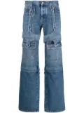 Off-White Cargo Zip straight-leg jeans - Blue