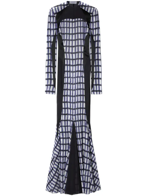 Off-White geometric-print maxi dress