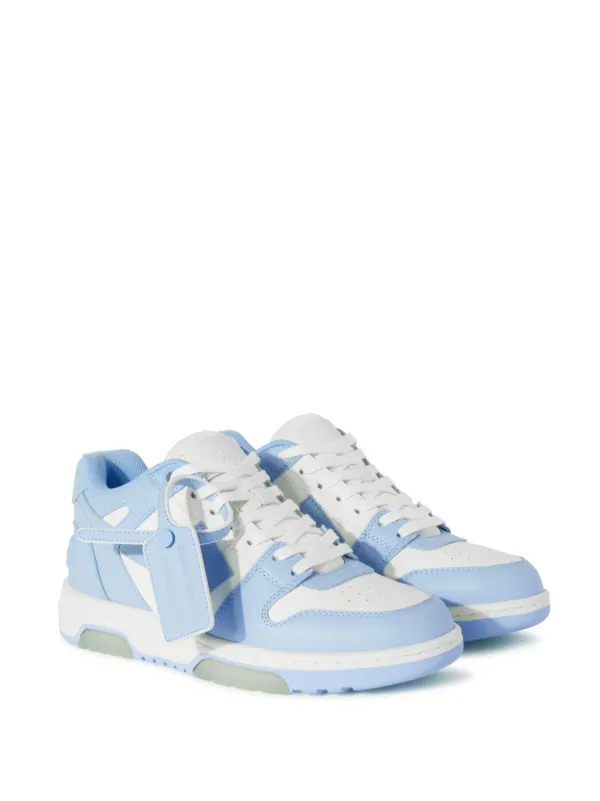 OUT OF OFFICE OOO Light Blue Low Top Sneakers