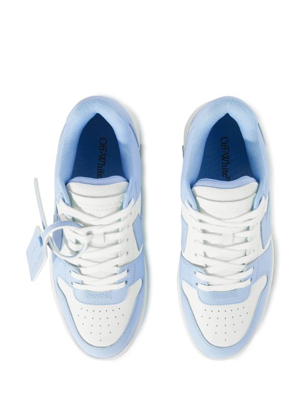 OUT OF OFFICE OOO Light Blue Low Top Sneakers