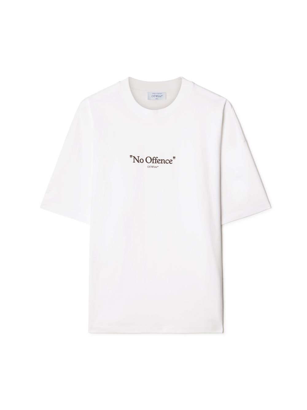 No Offence Over S/S Tee in white | Off-White™ Official US